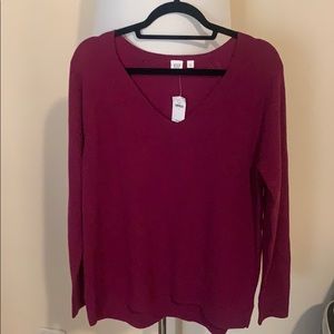 Unworn Cranberry sweater